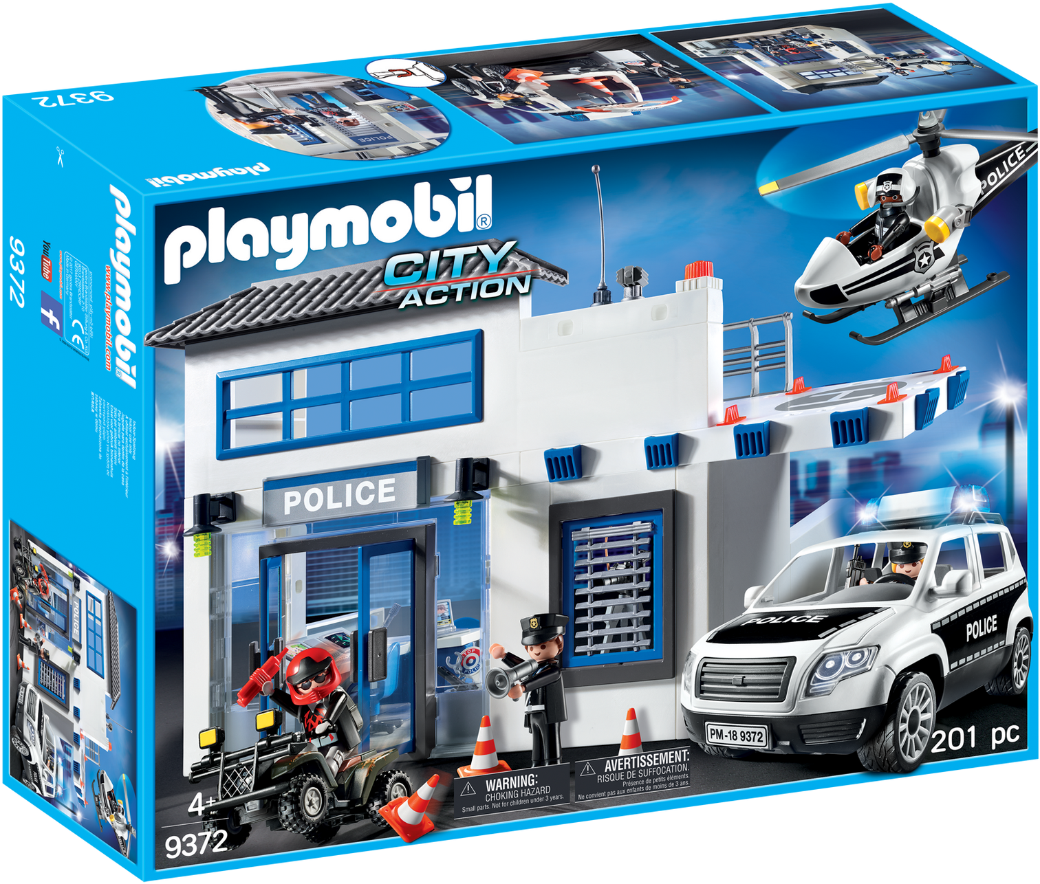 Caserma Della Polizia Playmobil (1920x1344), Png Download