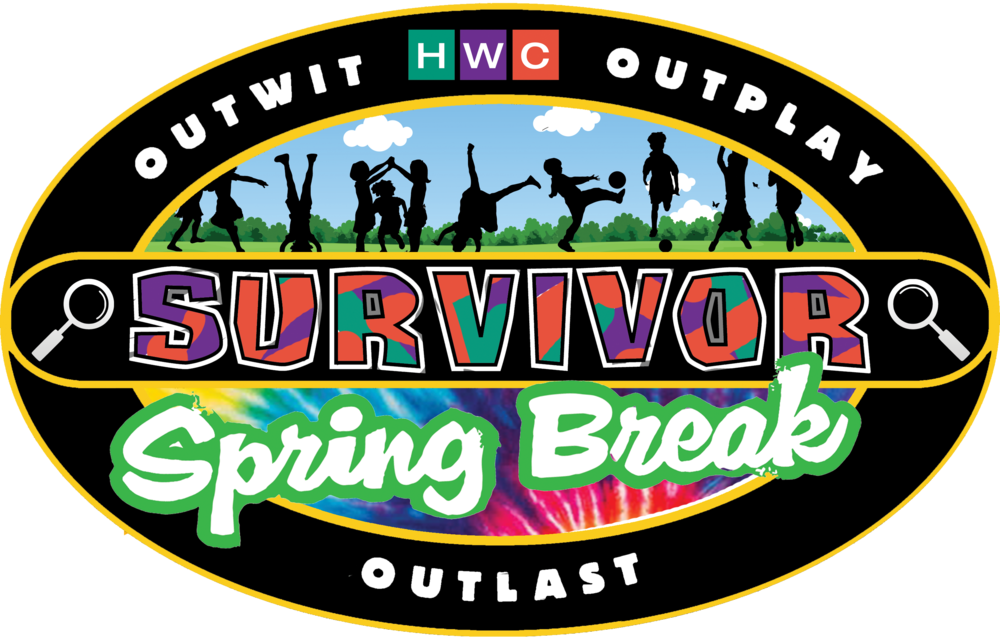 Survivor Template Spring Break Logo Flat - Emblem (1000x640), Png Download