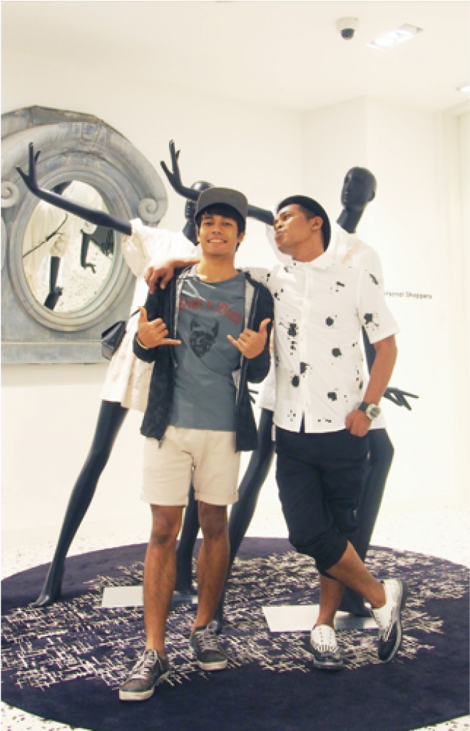 Father-son Pair 1 Remy Ramli And Son - Father Son Swap (1024x1024), Png Download