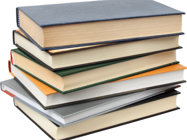 Stack Of Book Png (640x480), Png Download