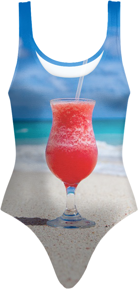Tropical Drink Swimsuit - Woo Woo (1024x1024), Png Download