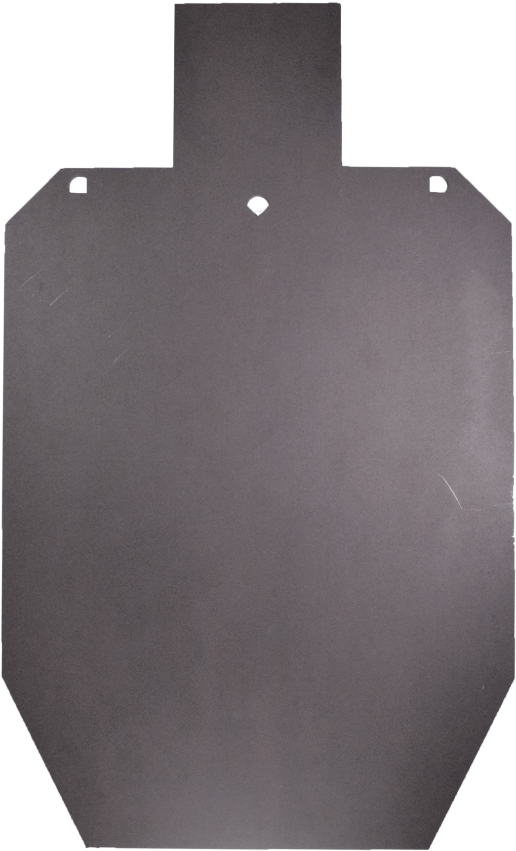 Full Size Silhouette Rifle Target - Metal Silhouette Gun Target (1638x2048), Png Download