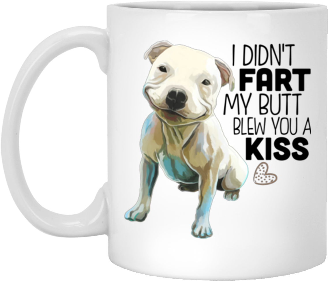 Fart Mug Pit Bull Gifts Funny Mug - Mothers Day Coffee (1155x1155), Png Download