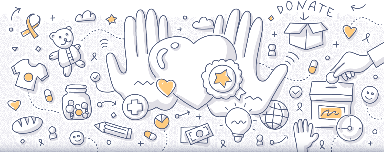 British Homeopathic Association - Donation Doodle (1500x593), Png Download