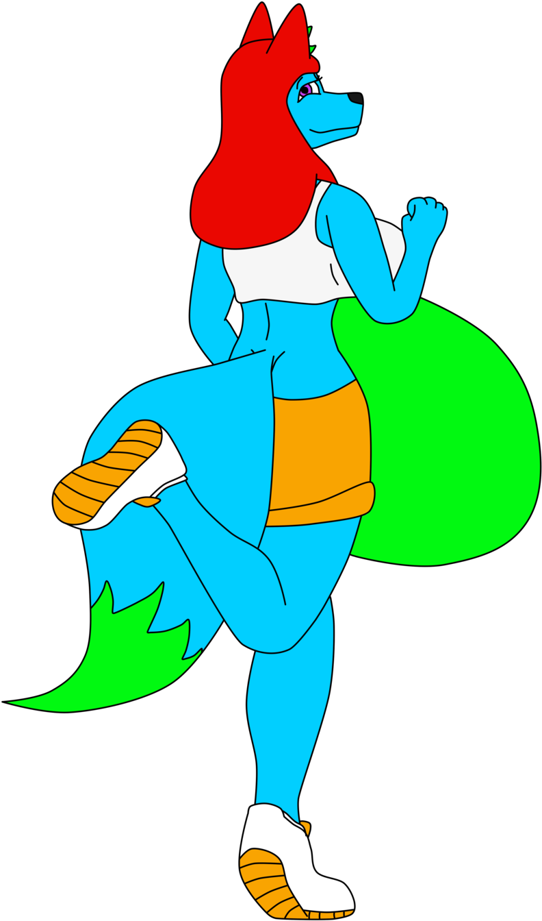 Jogging - Cartoon (1024x1536), Png Download