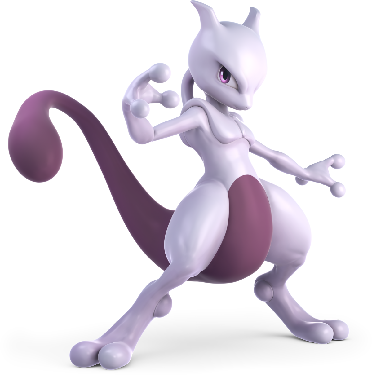 Smashwiki Β - Super Smash Bros Ultimate Mewtwo (1200x1210), Png Download