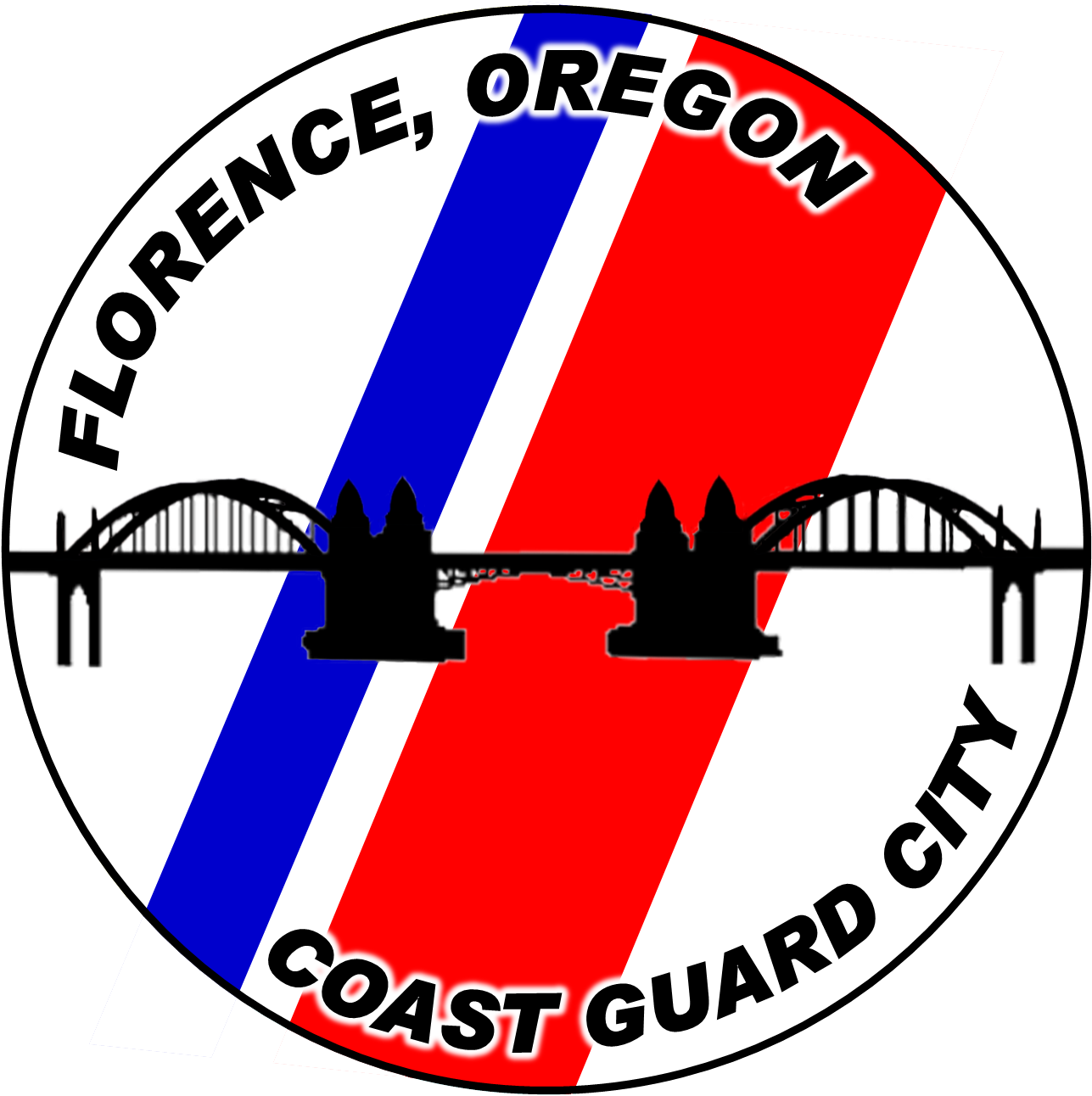 Coast Guard City Designation Information - Circle (1342x1334), Png Download
