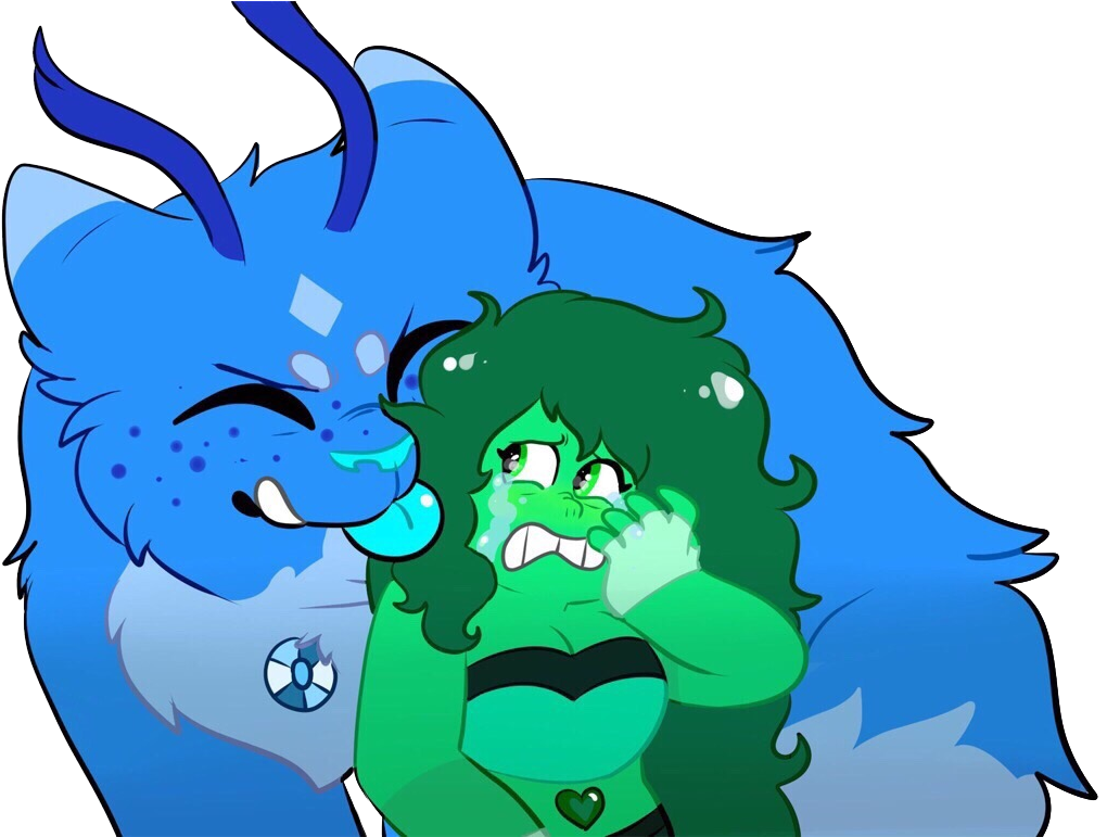 Corrupted Blue Topaz With Tsavorite - Blue Topaz Steven Universe (1200x770), Png Download