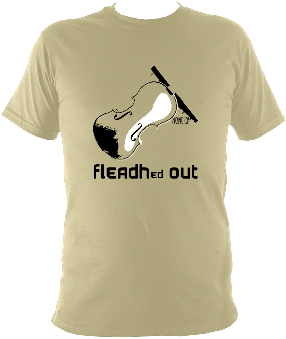 Fleadhed Out On The Fiddle - Shirt (595x680), Png Download