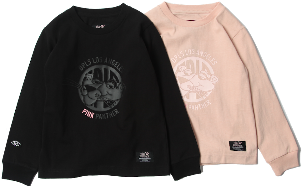 Dpls 新季pink Panther 限定系列盡顯青春街頭風格！ - Long-sleeved T-shirt (1000x667), Png Download