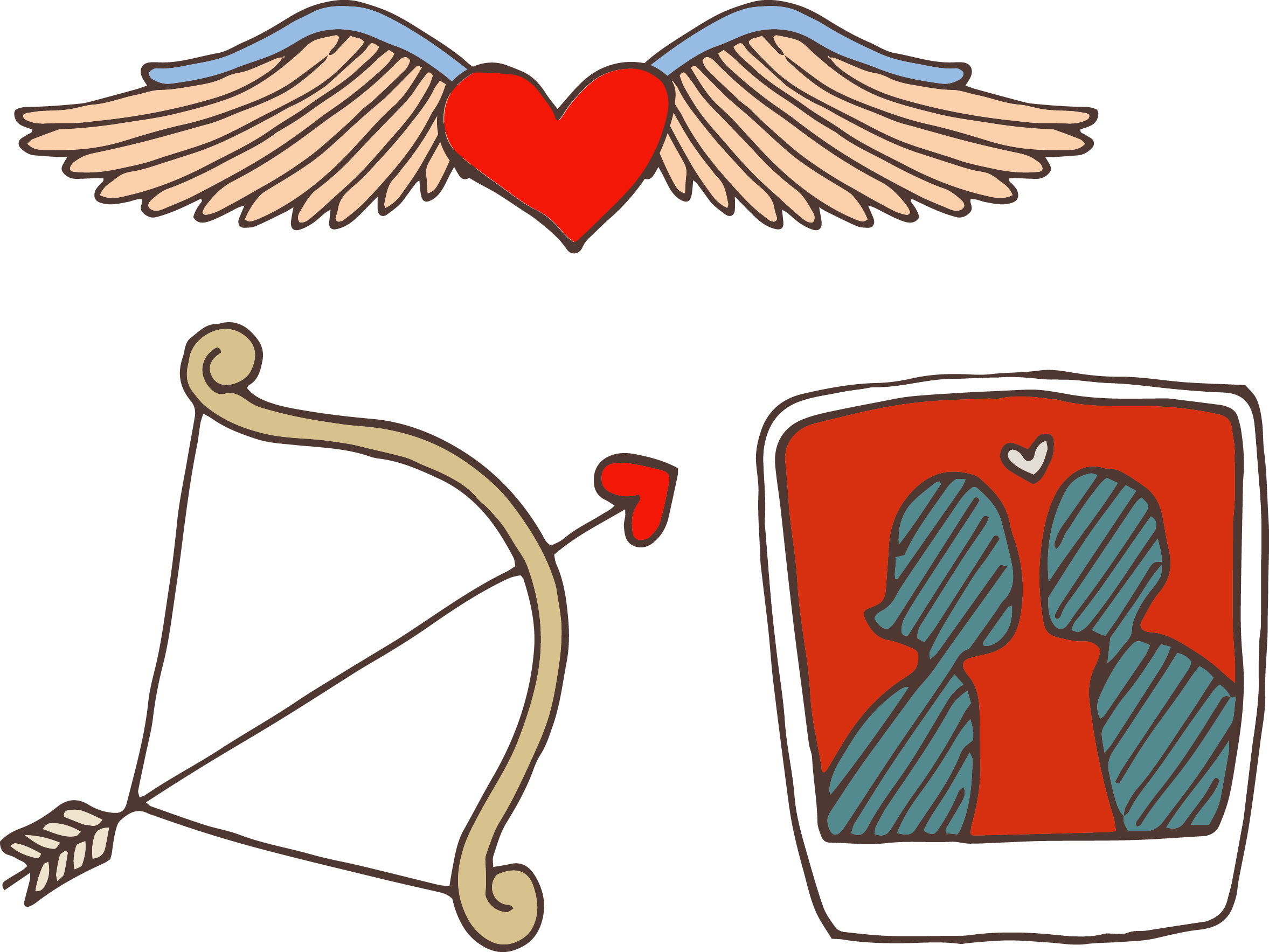 Arrow Cupid Clip Art - Cupid (2355x1767), Png Download