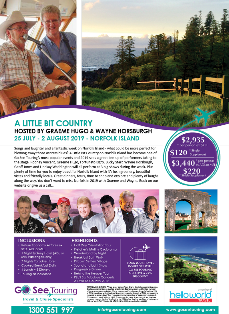 Web Png A Little Bit Country Graeme Hugo Wayne Horsburgh - Brochure (800x1131), Png Download