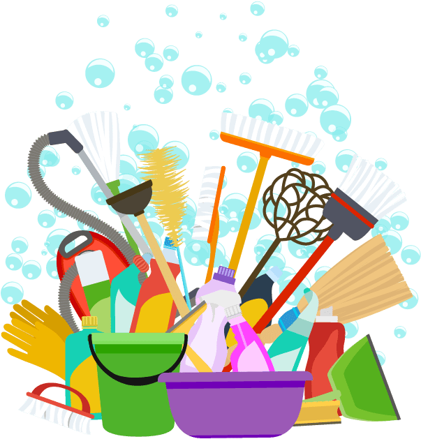 Cairns Cleaning Contractors Cleaning Icon Set Square (639x632), Png Download