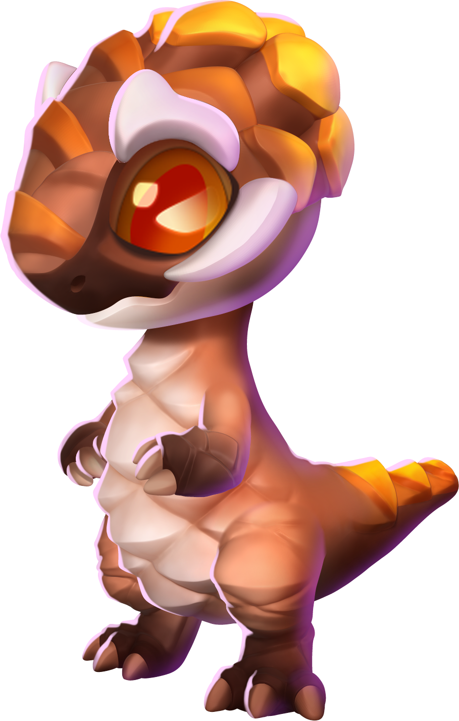 Pine Cone Dragon Baby - Illustration (909x1426), Png Download