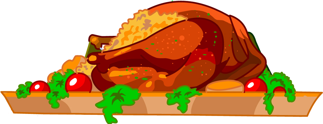 Enough Drumsticks To Feed The Entire Family - Thanksgiving Clip Art (1061x408), Png Download