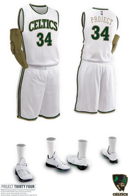 Photo P34 Boston Celtics Home Zps8fd82ad2 - Sports Jersey (475x739), Png Download