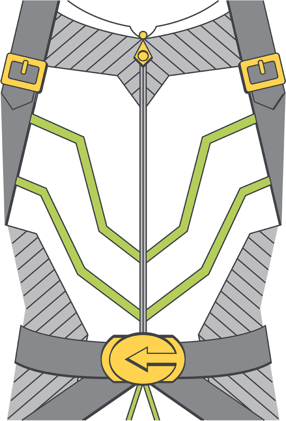 Justice League Arrow Costume Men's Long Sleeve T-shirt - Emblem (936x1380), Png Download