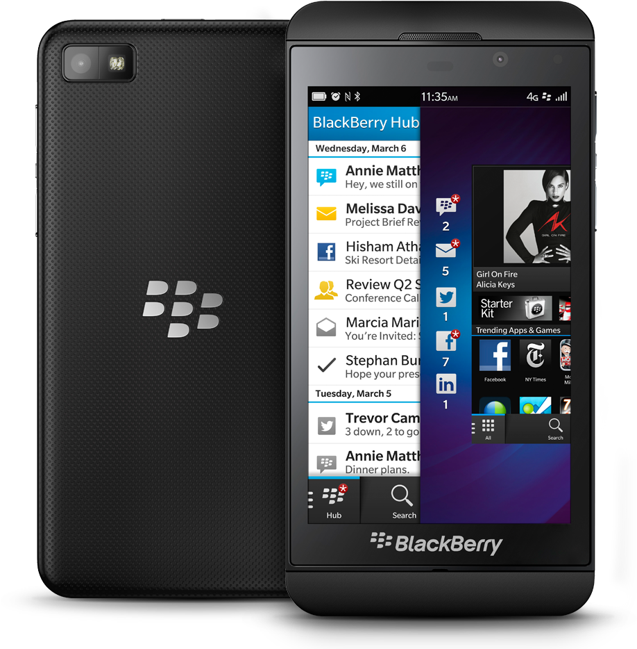 Blackberry Z10 - Z10 Blackberry (934x933), Png Download