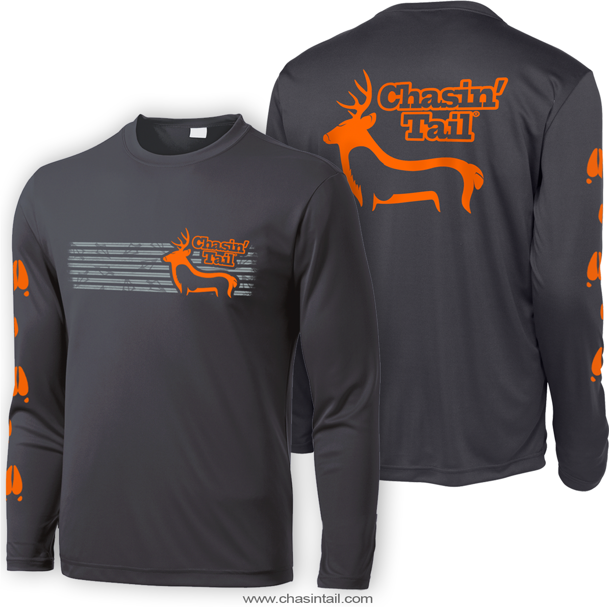 Mule Deer Arrow Stripe - Long-sleeved T-shirt (1200x1200), Png Download