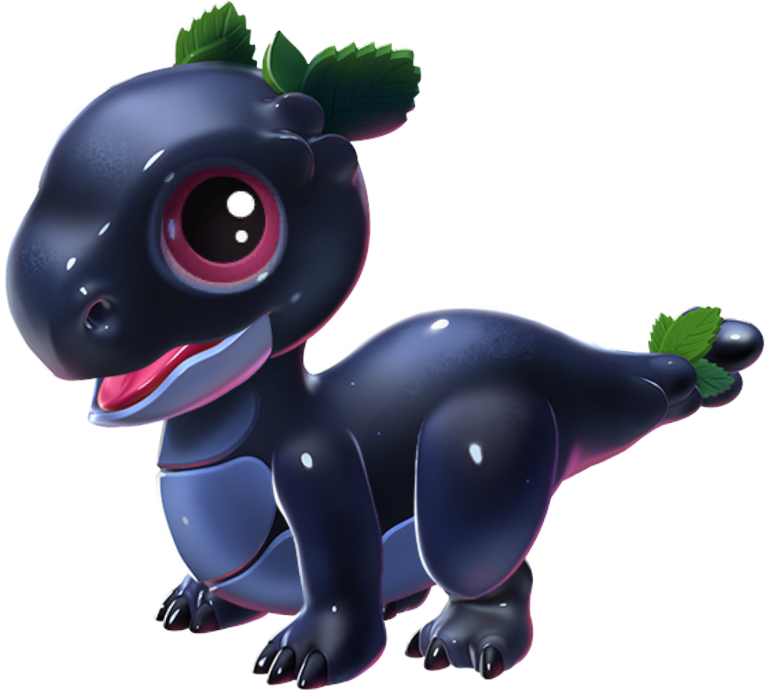 Blackberry Dragon Baby - Dragon Mania Legends Dragones (1108x1003), Png Download