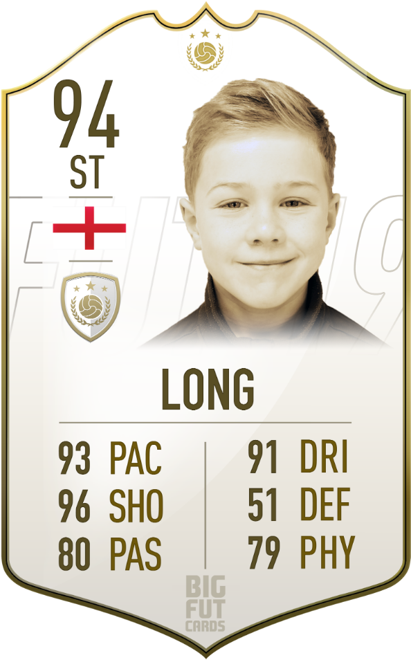 '19 Icon Card Big Fut Cards - Cross (720x1001), Png Download