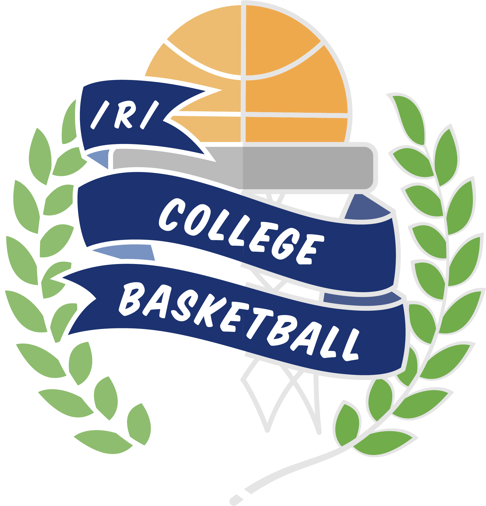 R/collegebasketball - Vintage Badge Circle Logo (1678x1746), Png Download