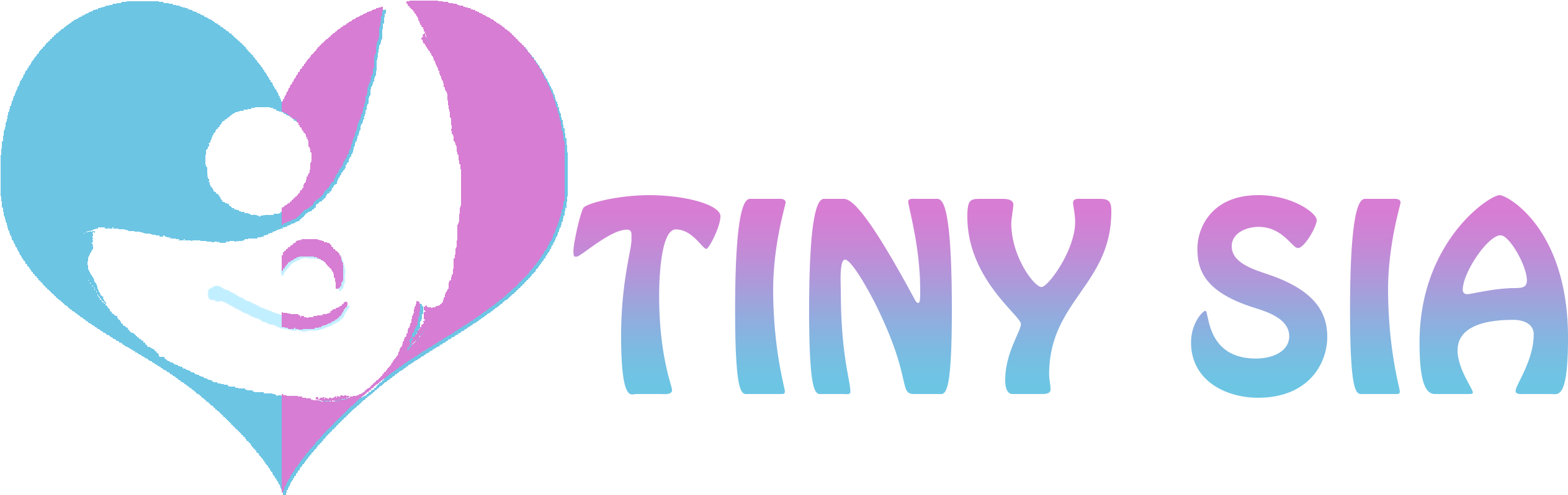 Tiny Sia Tiny Sia - Graphic Design (2681x844), Png Download