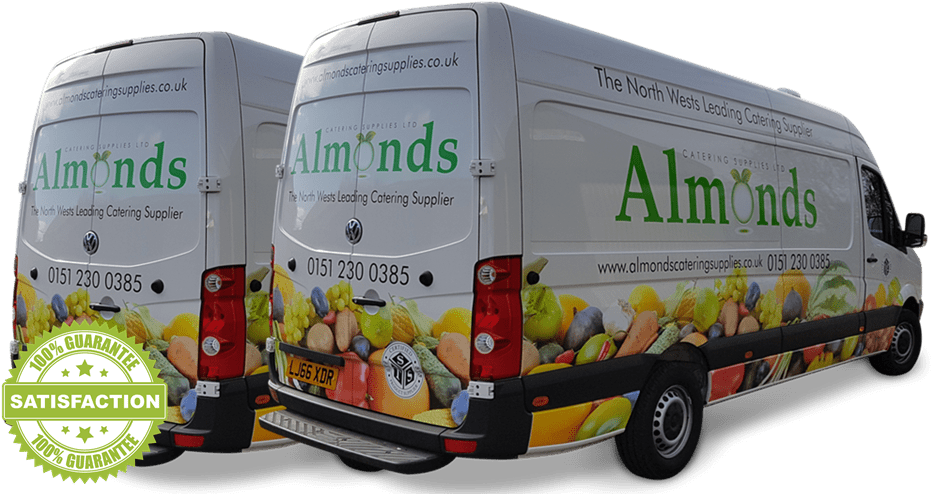 Almonds Unique Satisfaction Guarantee - Compact Van (1011x500), Png Download