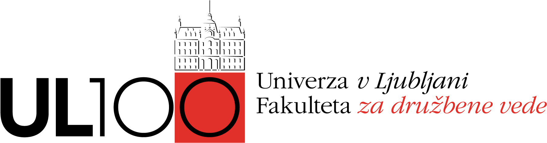 Adp Je Del Inštituta Za Družbene Vede Na Fakulteti - University Of Ljubljana (1834x484), Png Download