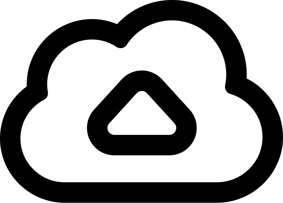 Upload To Cloud Outline Comments - Heart (980x703), Png Download