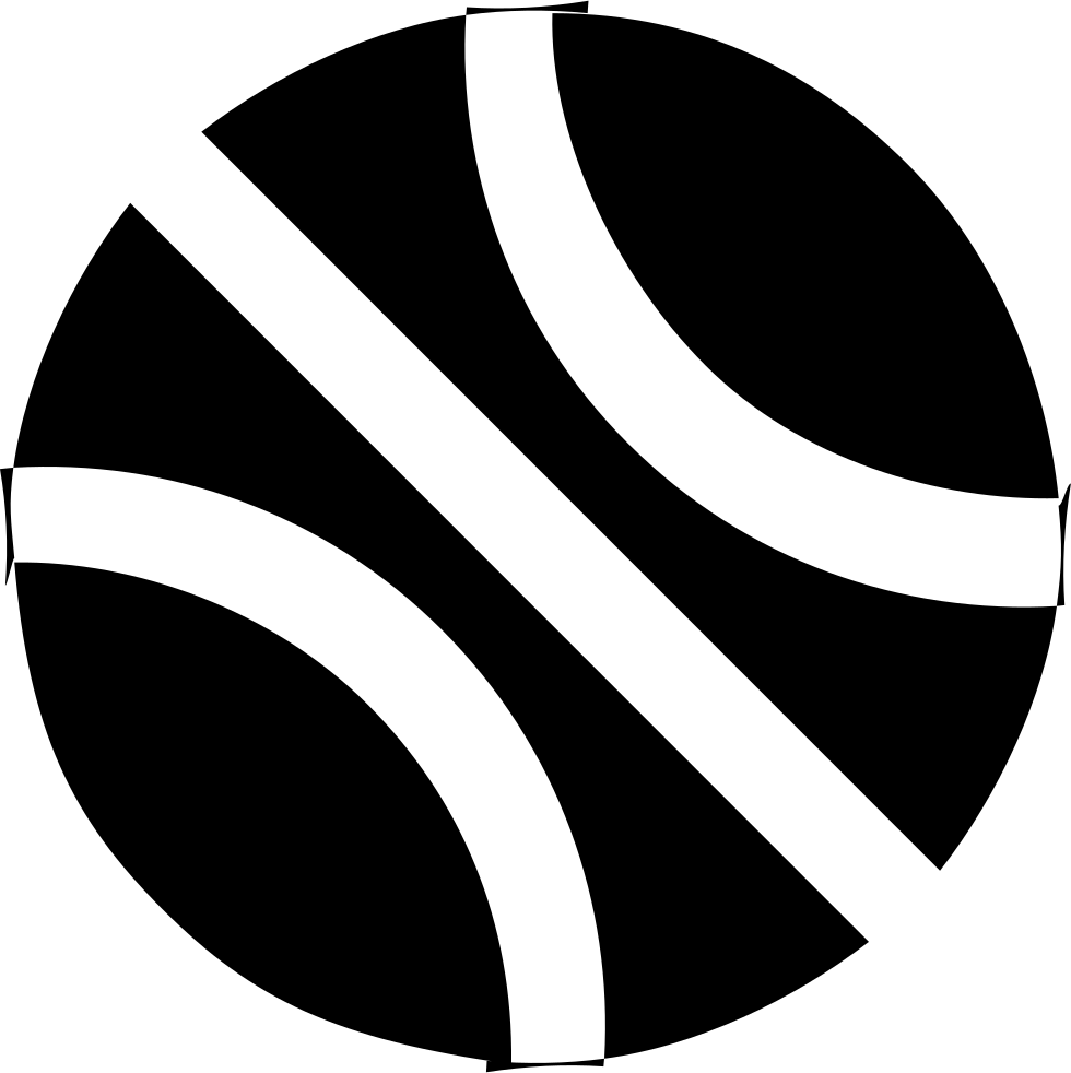 Png File - Basketball Svg Black And White (980x982), Png Download