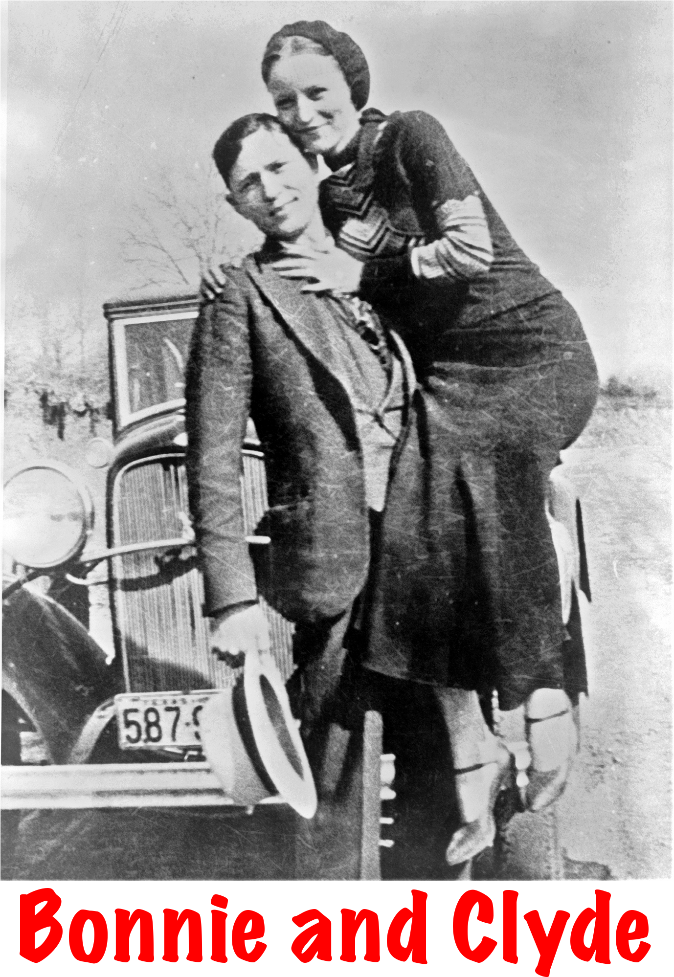 1607 X 2100 2 - Bonnie And Clyde (1607x2100), Png Download