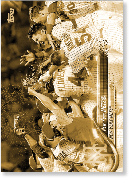 2018 Topps Baseball Series 2 New York Mets - Piccolo (700x700), Png Download