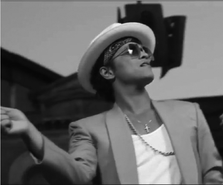 Bruno-mars Zwartwit - Snapshot (768x1024), Png Download