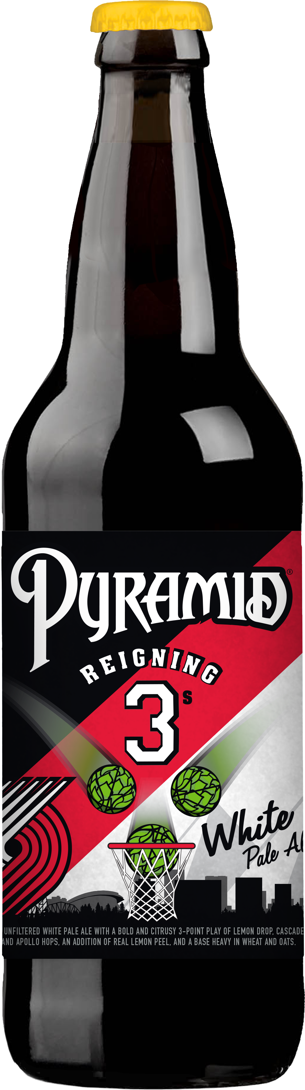 Pyramid Launches New Limited-edition Beer With Portland (1353x3902), Png Download