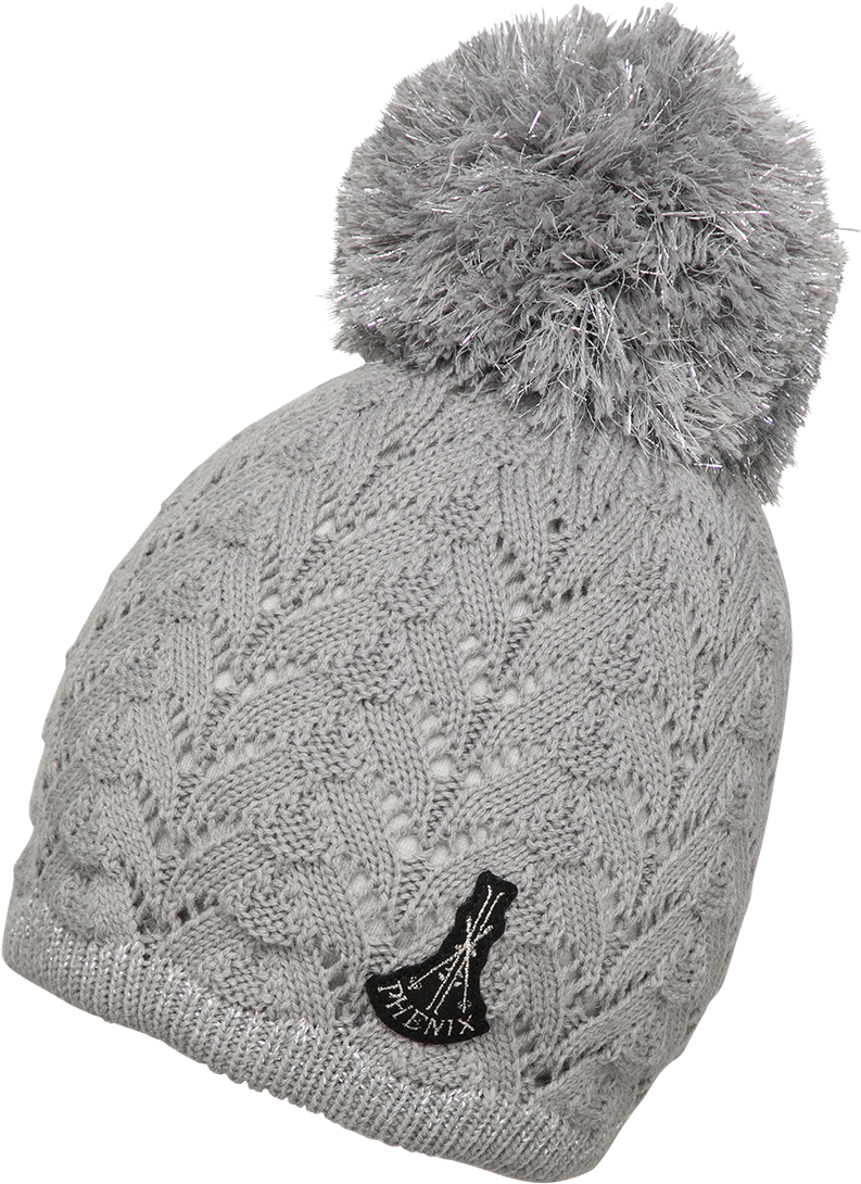 Aurora Knit Hat With Pon-pon - Knit Cap (1500x1700), Png Download