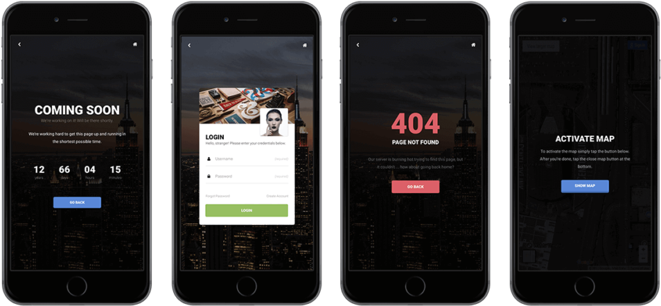 Ultra App Feel With Appstyled Pages - Iphone (1032x464), Png Download