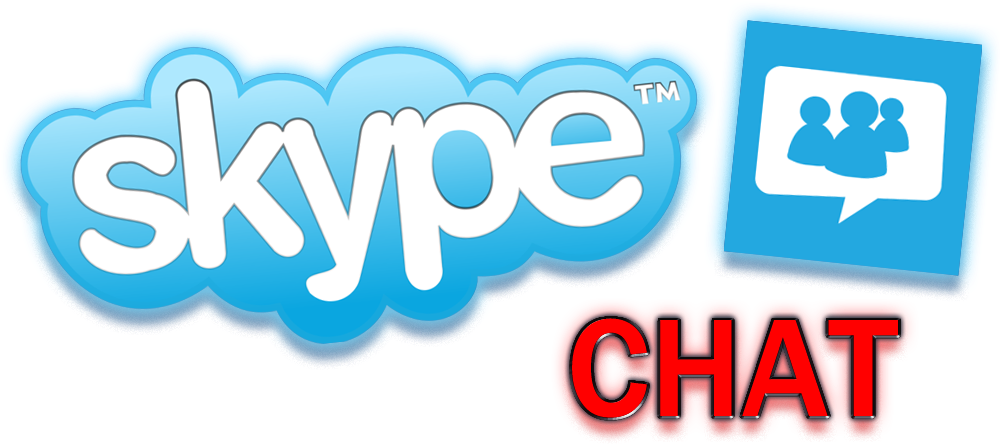 Get Your Own Chat Box Go Large - Skype (1024x454), Png Download