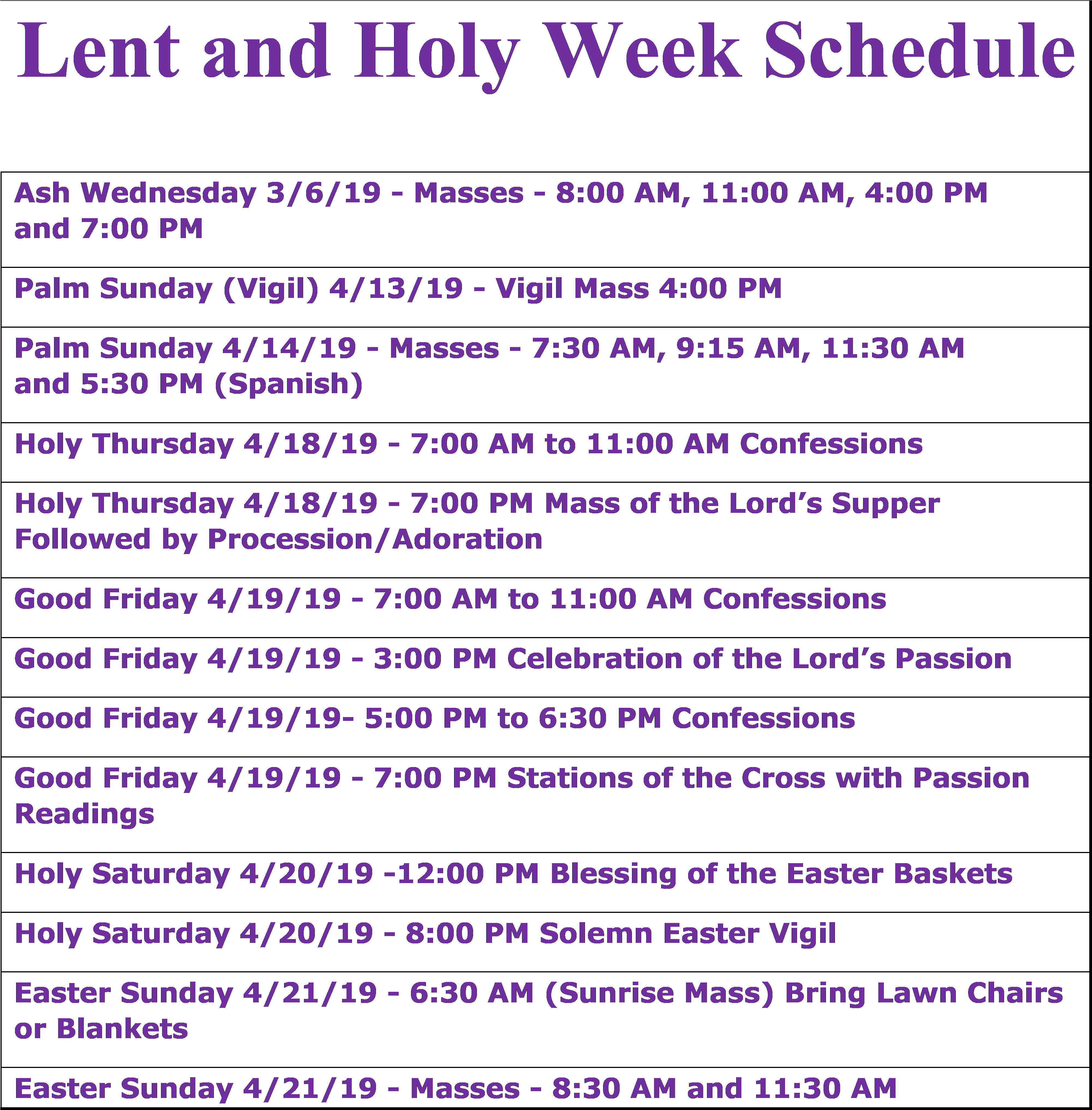 Pastoral Bulletin Lent - Document (4005x4504), Png Download