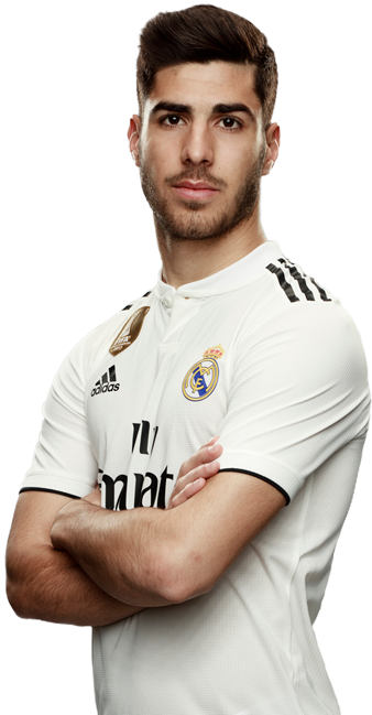 Marco-asensio - Asensio Real Madrid Png (550x650), Png Download