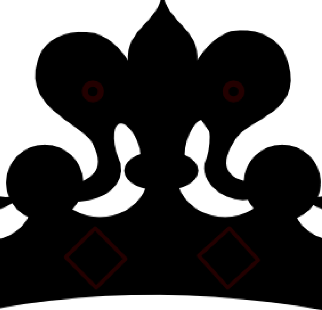 Crown Clipart Black And White Crown Clipart Black And - Clipart Black And White Crown (1024x1024), Png Download