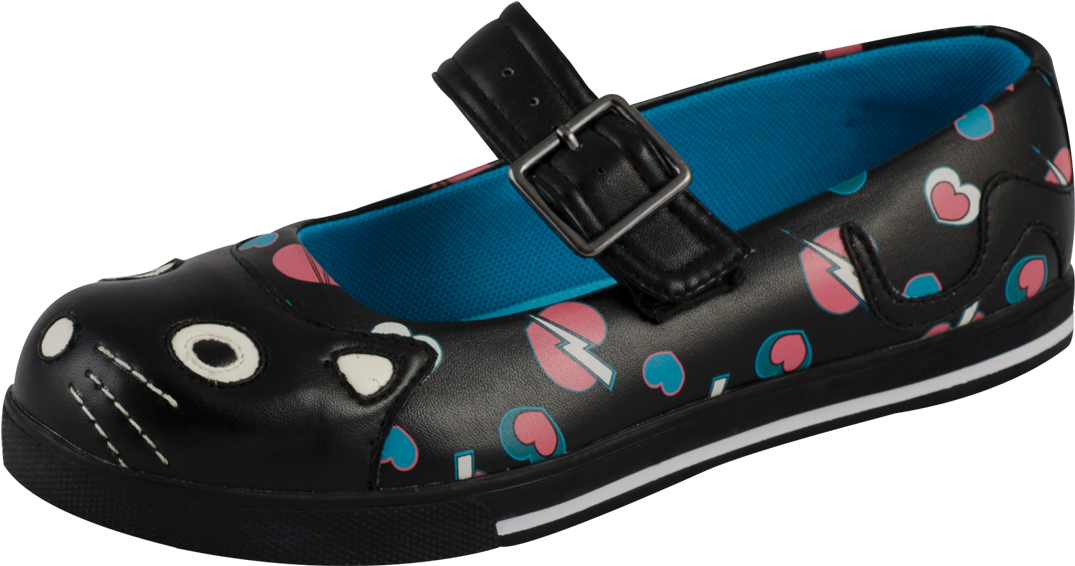 Kitty Faced Flats Seem To Be All The Rage, But T - Slip-on Shoe (1096x876), Png Download