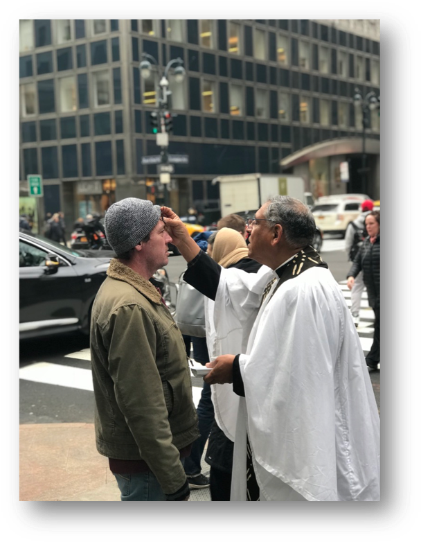 Episcopal Lent Ash Wednesday - Personal Luxury Car (618x793), Png Download