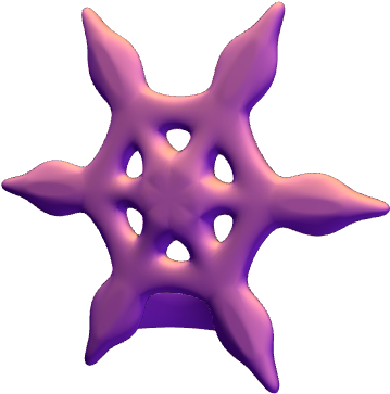 Top Of A Christmas Tree - Dessert (734x551), Png Download