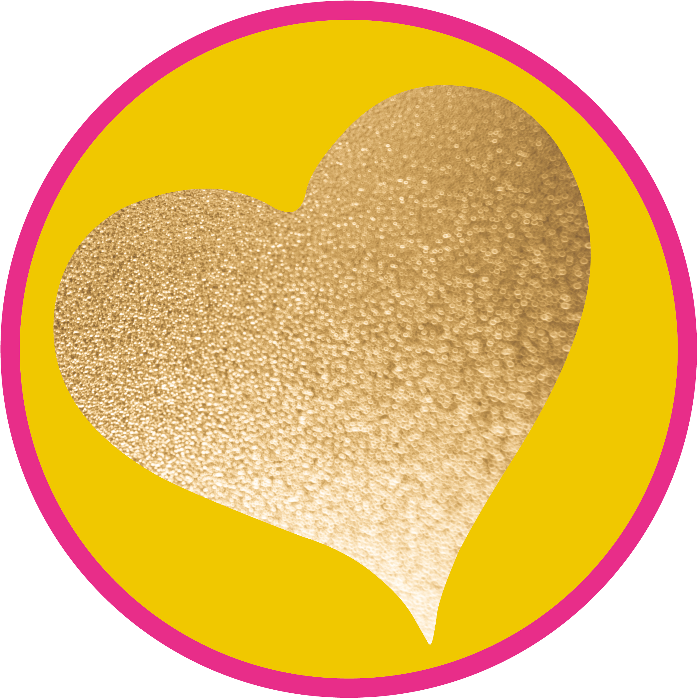 Heart Of Gold - Heart (2500x2500), Png Download