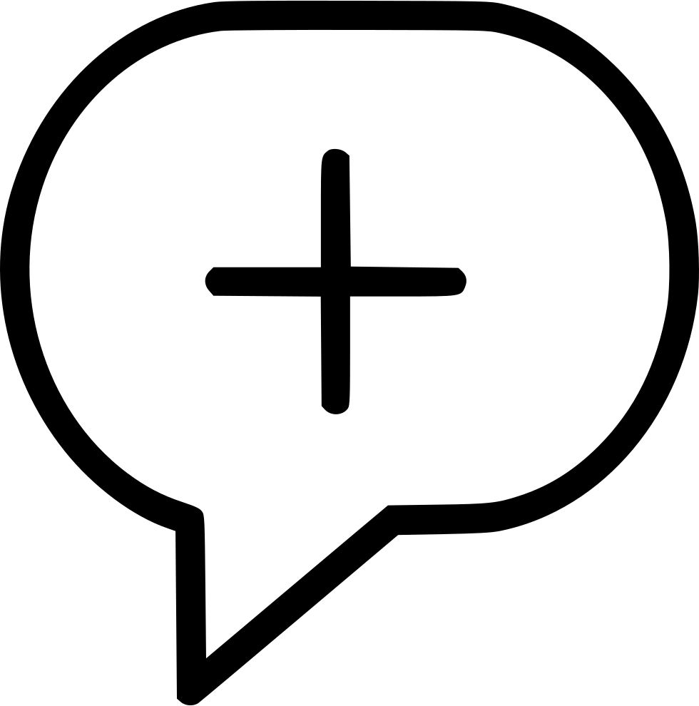 Bubble Comment Chat Message Add Compose Comments - Telephone Icon (980x990), Png Download