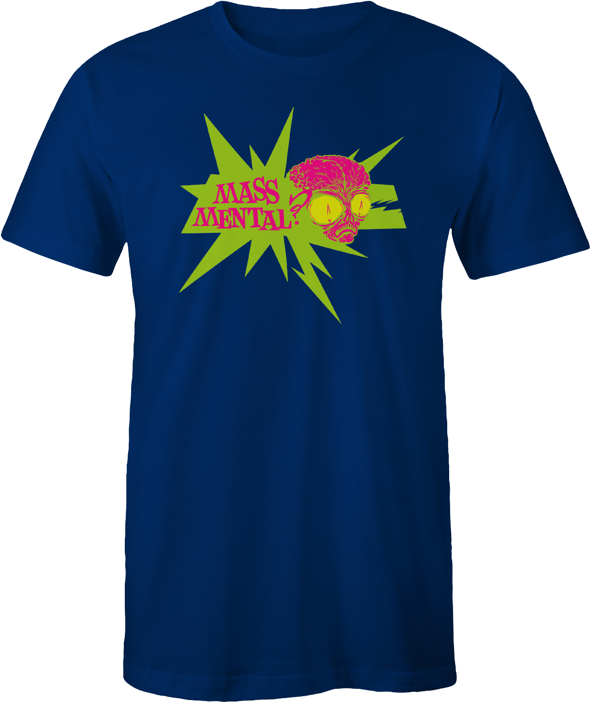 Mass Mental T-shirt "alien Logo" - Active Shirt (1269x1500), Png Download