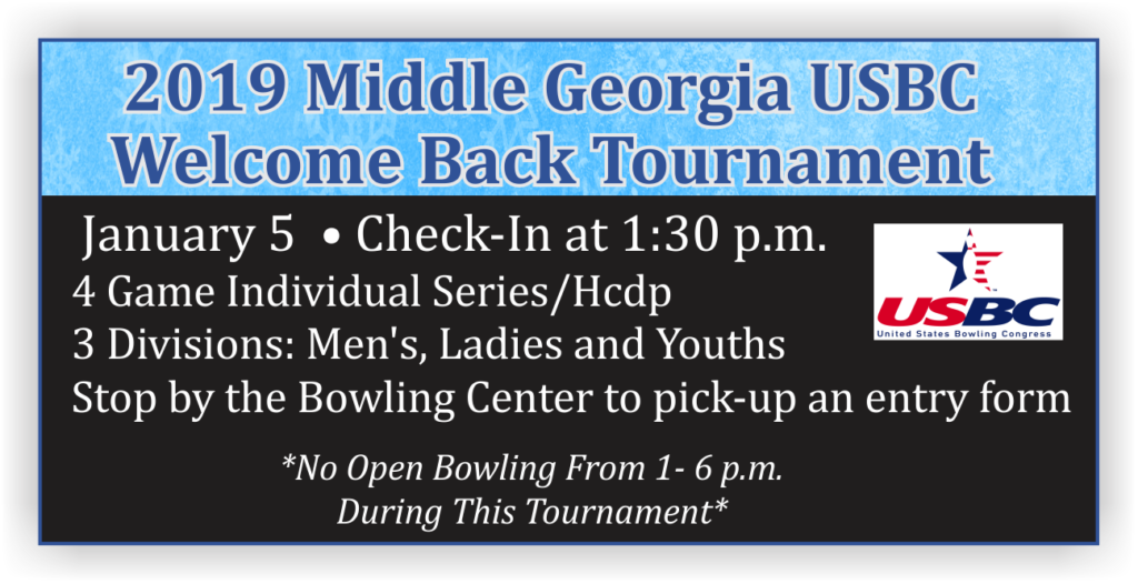 2019 Middle Ga Usbc Welcome Back Tournament - United States Bowling Congress (1024x526), Png Download