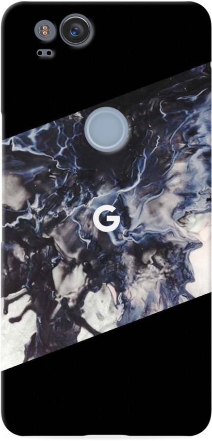 Black Splash Cover Case For Google Pixel - Cute Iphone X Case (1024x1024), Png Download