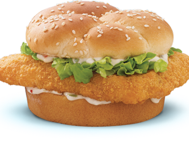 Fish Burgers Png (640x480), Png Download